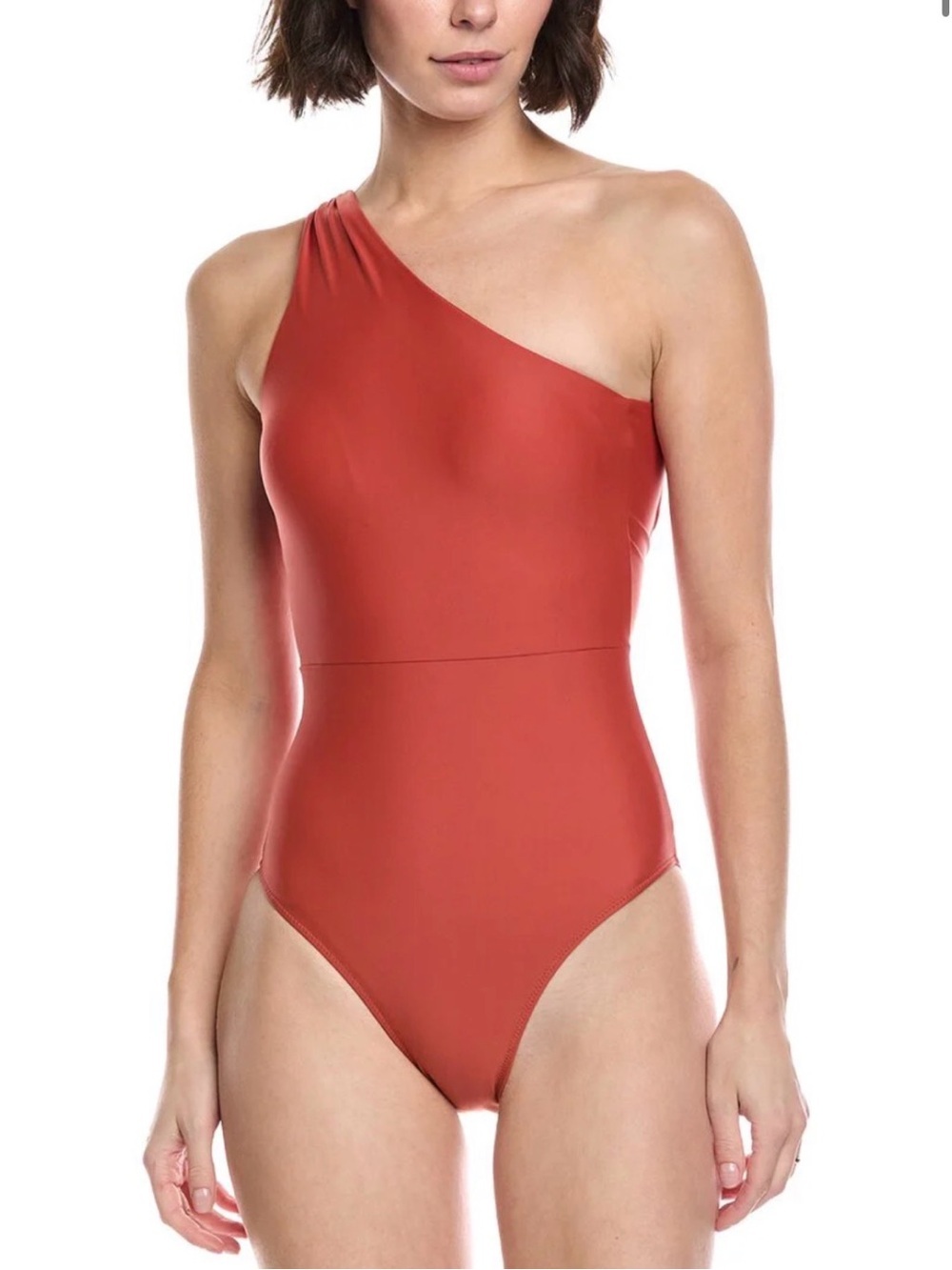 NWT Summersalt Ruched Sidestroke One Piece Suit Size 14